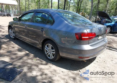 2018 Volkswagen Jetta 1.4T S из США, поврежденный, VIN 3VW2B7AJ5JM257735